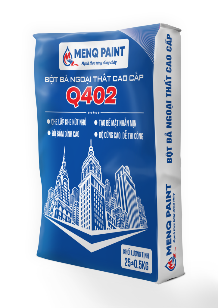 Bột bả ngoại thất cao cấp Q402 - 25kg