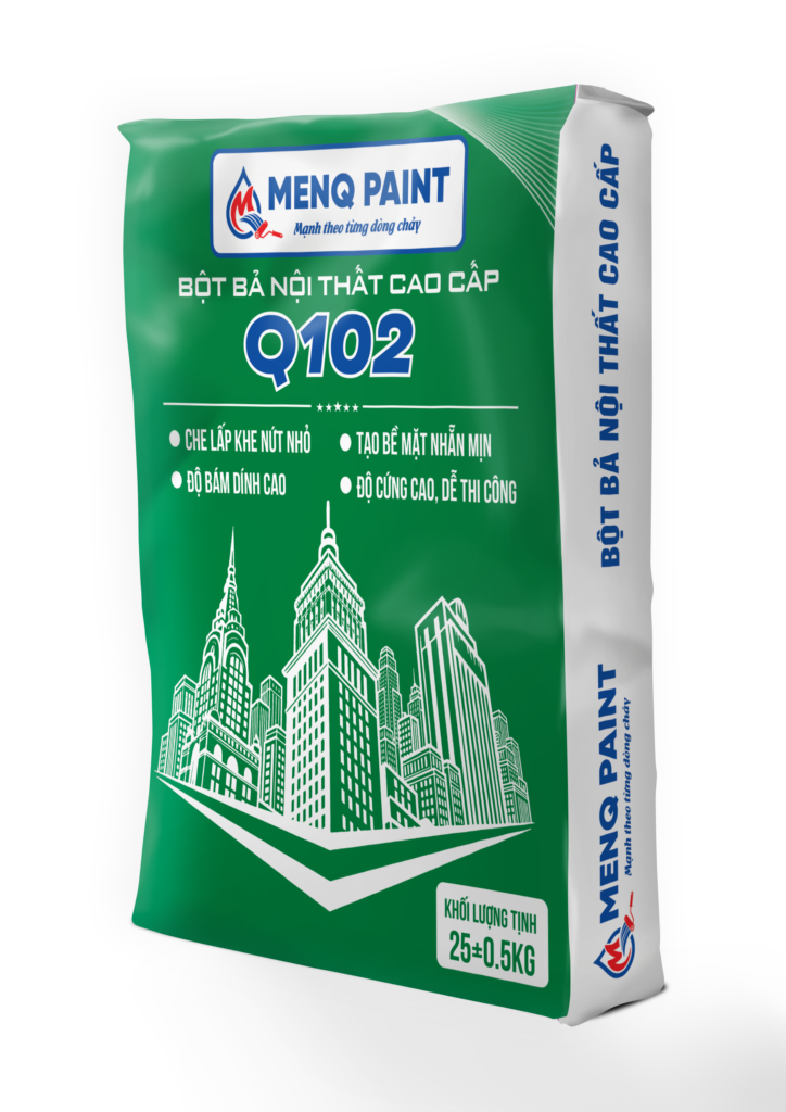 Bột bả nội thất cao cấp Q102 - 25kg