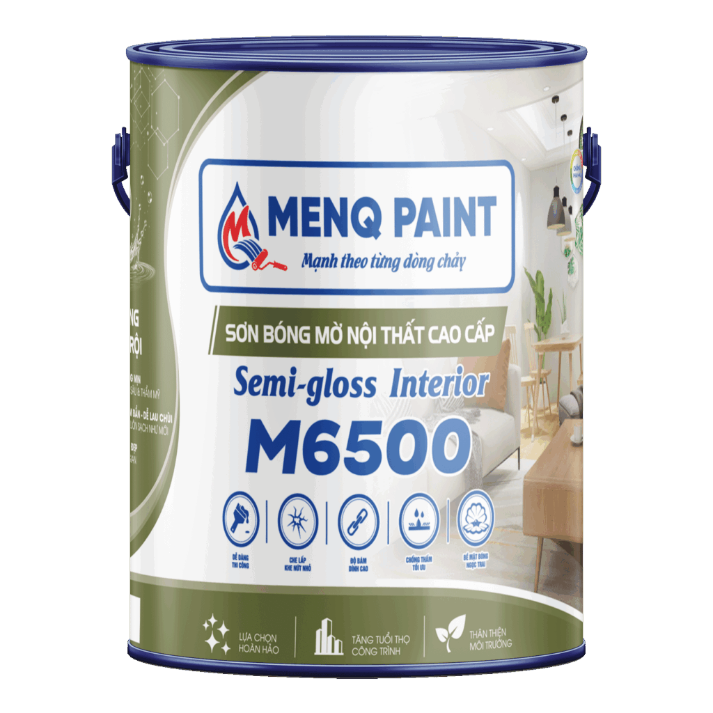 Sơn bóng mờ nội thất cao cấp - 5L