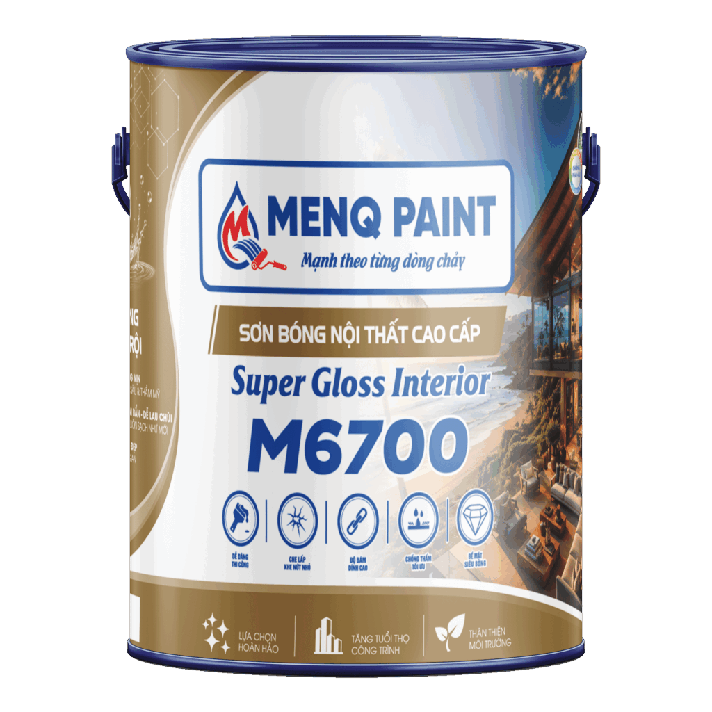 Sơn bóng nội thất cao cấp - 5L