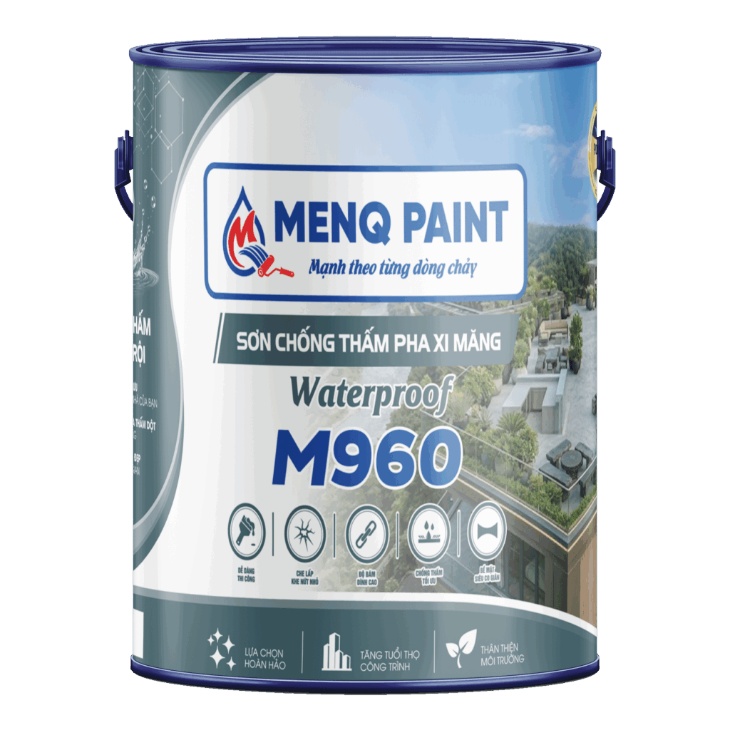 Sơn chống thấm pha xi măng - 5L