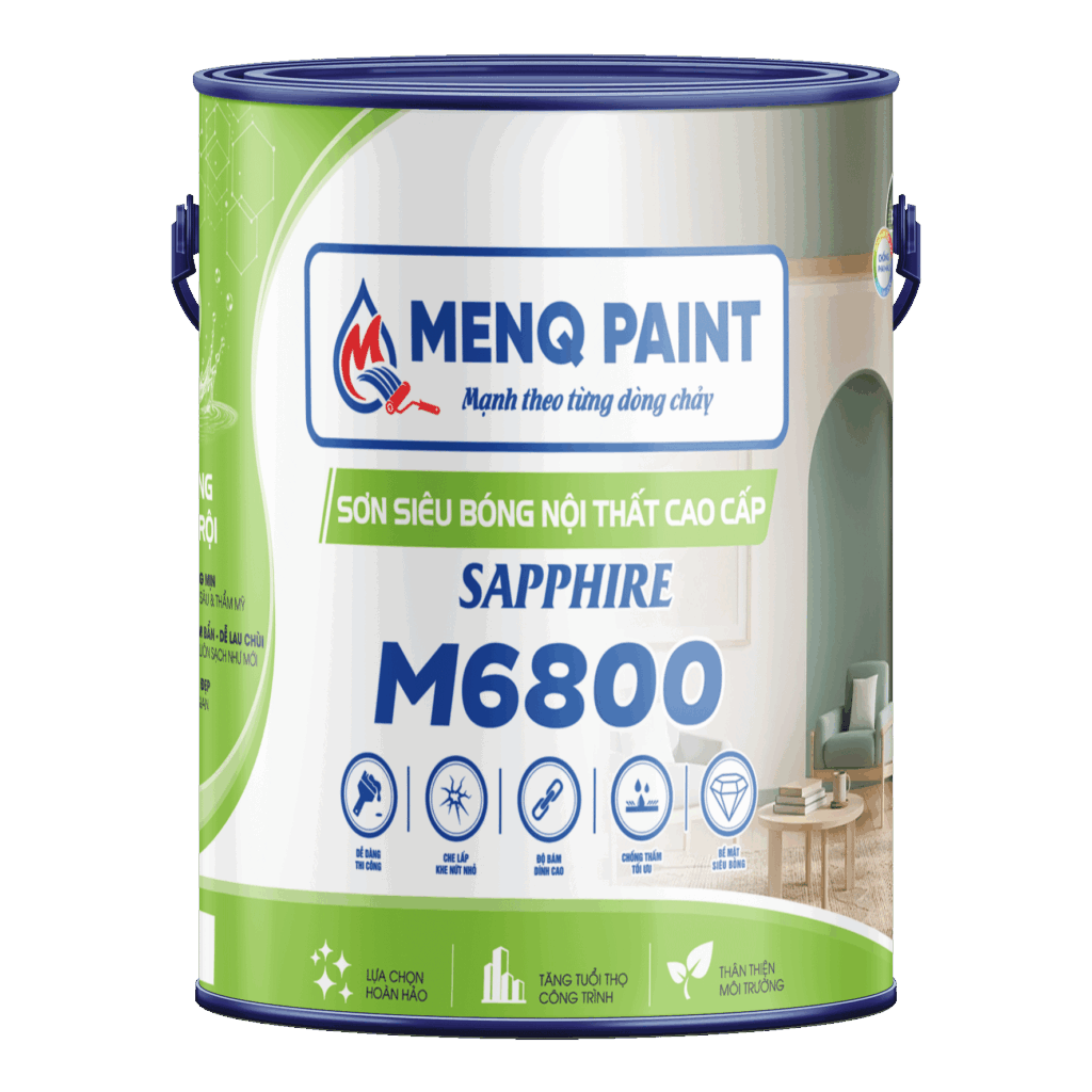 Sơn siêu bóng nội thất cao cấp - 5L